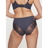 Damen Maxislip Wild Peony Florale - PEBBLE GREY