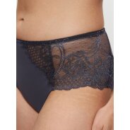 Damen Maxislip Wild Peony Florale - PEBBLE GREY