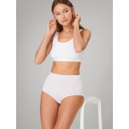 Damen 4-Pack Maxislip 95/5 Organic Cotton - weiss
