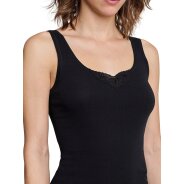 Damen 4-Pack Trägertop Cotton Essentials - schwarz