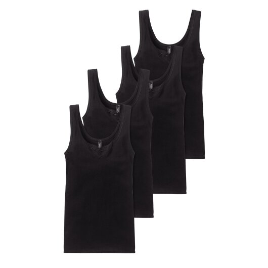 Schiesser Damen Trägertop Cotton Essentials