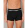 Herren 6-Pack Retro Boxershorts 95/5 Organic Cotton - graumel-schwarz