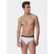 Herren 6-Pack Rioslip 95/5 Organic Cotton - weiss