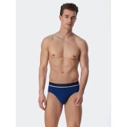 Herren 6-Pack Slip 95/5 Organic Cotton - schwarz-navy