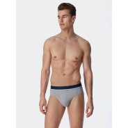 Herren 6-Pack Slip 95/5 Organic Cotton - schwarz-navy-grau