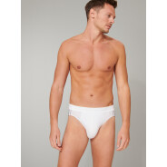 Herren 6-Pack Rioslip 95/5 Stretch - weiss-graumel