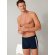 Herren 6-Pack Retro Boxershorts 95/5 Stretch - schwarz-navy