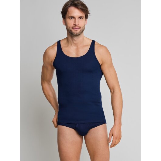 Herren 2-Pack Unterhemd Classics - navy