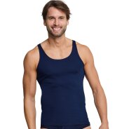 Herren 2-Pack Unterhemd Classics - navy