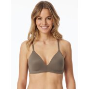 Damen Bügelloser BH Invisible Soft Padded - taupe