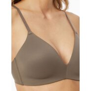 Damen Bügelloser BH Invisible Soft Padded - taupe