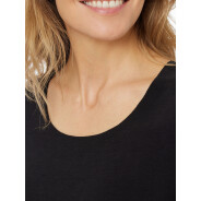 Damen Unterhemd Invisible Soft Warming - schwarz