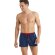 Herren Badeshorts Basic mit kurzem Bein - Denim Navy - Größe S