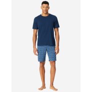 Herren Pyjama Casual Essentials - dunkelblau - Größe 54