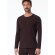 Herren Longsleeve Comfort Fit - braun