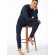 Herren Pyjama Fine Interlock - dunkelblau