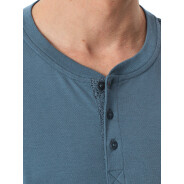 Herren 2-Pack Pyjama Fine Interlock - blau