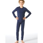 Unisex Lange Unterhose Thermo - blau