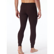 Herren 2-Pack Lange Unterhose Comfort Fit - braun