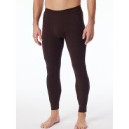 Herren 2-Pack Lange Unterhose Comfort Fit - braun