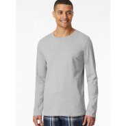 Herren Pyjamaoberteil Mix + Relax - Grau