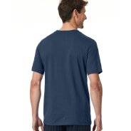 Herren Pyjamaoberteil T-Shirt - Mix + Relax - Royal