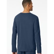 Herren Pyjamaoberteil Mix + Relax - Royal