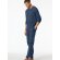 Herren Pyjamaoberteil Mix + Relax - Royal