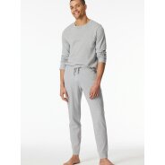 Herren Pyjamahose Mix + Relax - Grau