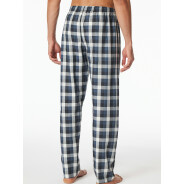 Herren Pyjamahose Mix + Relax - Blau, weiß