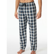 Herren Pyjamahose Mix + Relax - Blau, weiß