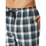 Herren Pyjamahose Mix + Relax - Blau, weiß