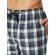 Herren Pyjamahose Mix + Relax - Blau, weiß