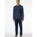Herren 2-Pack Pyjama Schlafanzug lang - Casual Essentials - Admiral
