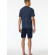 Herren 2-Pack Pyjama Schlafanzug kurz - Casual Essentials - Admiral