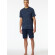 Herren 2-Pack Pyjama Schlafanzug kurz - Casual Essentials - Admiral