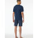 Herren Pyjama Schlafanzug kurz - Casual Essentials - Admiral
