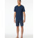 Herren Pyjama Schlafanzug kurz - Casual Essentials - Admiral