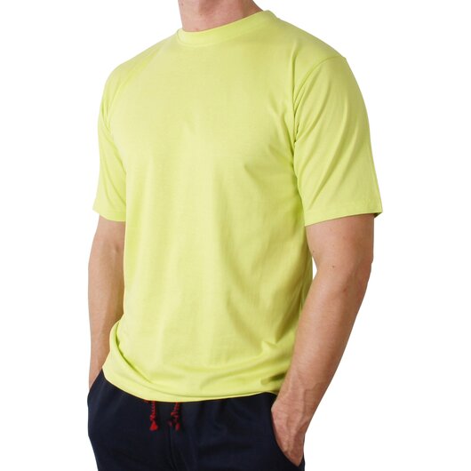 T-Shirt, Rundhals, hellgrün S