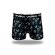 Unabux Herren Boxer BLACK WHITE RABBIT