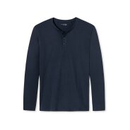 Schiesser Herren Pyjamaoberteil Longsleeve Mix & Relax