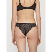 Damen Brasilslip Peony Florale Brazilian - BLACK