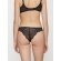 Damen Brasilslip Peony Florale Brazilian - BLACK