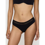Damen 2-Pack Tai-Slip Feel of Modal - BLACK