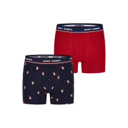 Happy Shorts Herren Retro Boxer Jersey XMAS