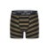 Herren 3-Pack Retro Boxershorts Jersey - Stripe - Olive Night