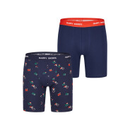 Happy Shorts Herren Langer Boxer XMAS Boxer Briefs