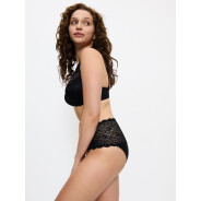 Damen Maxislip Amourette Maxi - BLACK