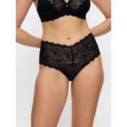 Damen Maxislip Amourette Maxi - BLACK