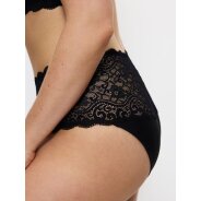 Damen Maxislip Amourette Maxi - BLACK